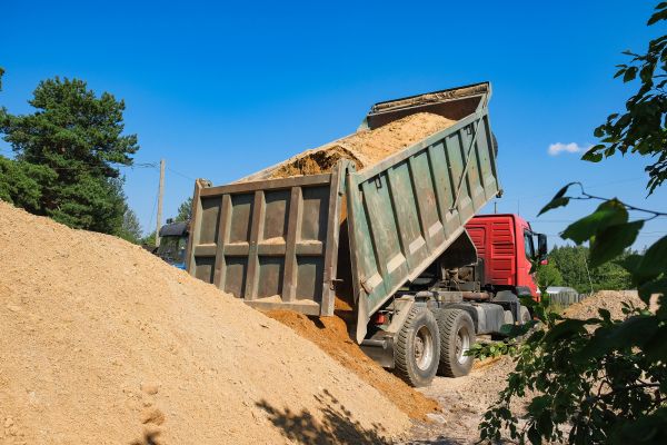 Sand Hauling in Mount Vernon
