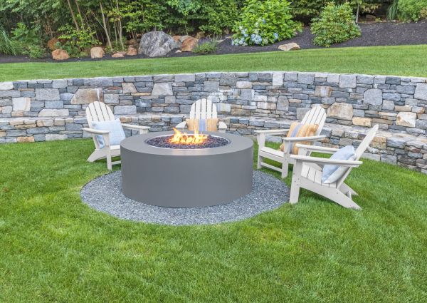 Fire Pit Landscaping in Mount Vernon
