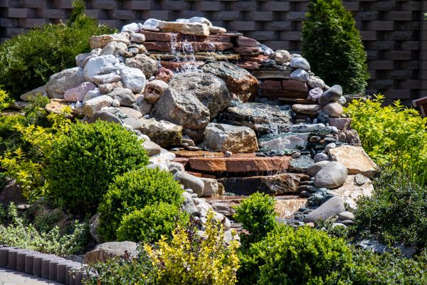 River Rock Landscaping in Mount Vernon