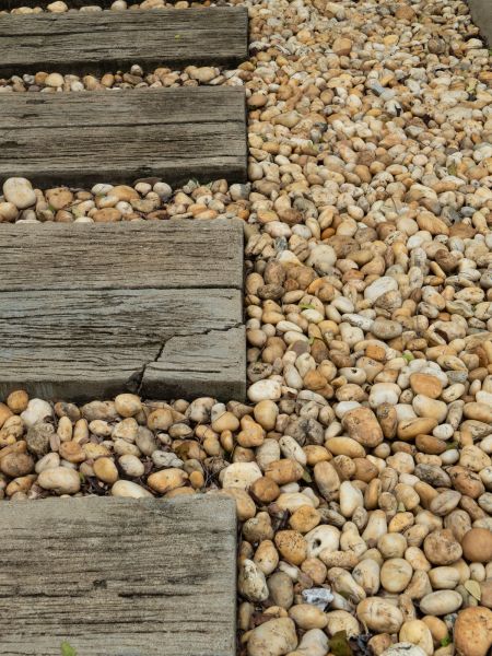 Pea Rock Installation in Mount Vernon